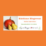 Kürbirne – Kürbis küßt Birne – Blogevent