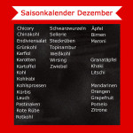 Saisonkalender Dezember – Was hat im Dezember Saison?