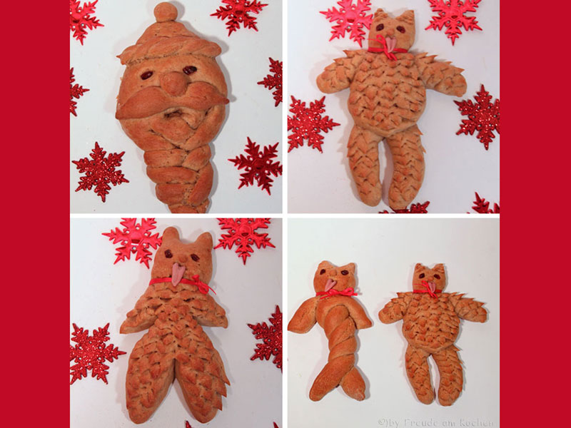 Nikolaus Krampus Backen vegan