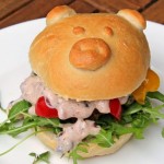 Silvester Burger mit Seitan-Schnitzel
