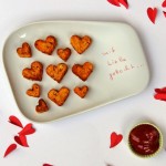 Valentinstag: Herz Pommes aus dem Airfryer