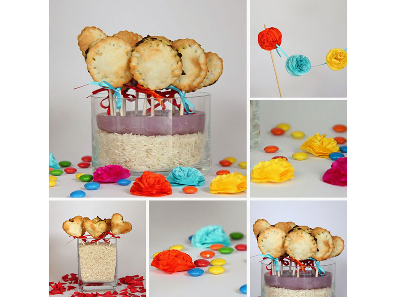 Mürbteigpops on a Stick