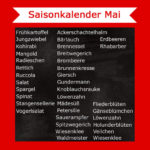 Saisonkalender Mai – Welches Gemüse & Obst hat Saison?