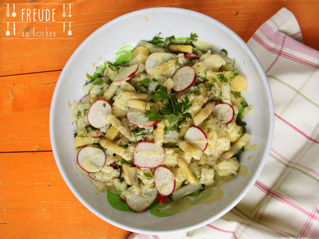 Spargel Kartoffel Salat