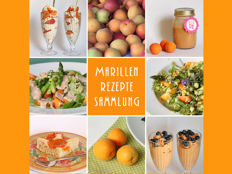 Marillen Rezepte Sammlung vegan
