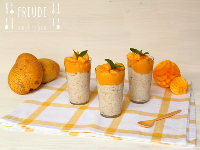 Milchreis Mango vegan