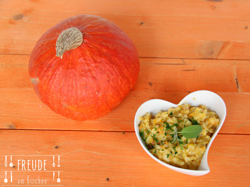 Kürbis Risotto