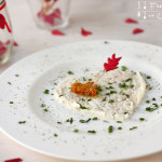 Veganes Spiegelei zum Valentinstag