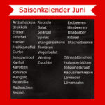 Saisonkalender Juni – Welches Gemüse & Obst hat Saison?