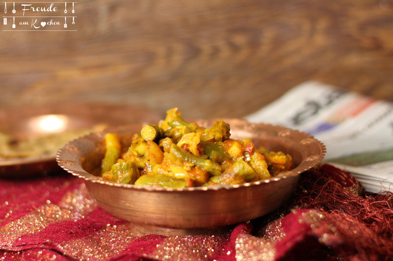 Indischer Paneer mit Spargel - vegetarisch - Freude am Kochen