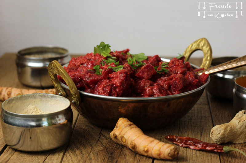 Rote Rüben Korma - Indisches Rote Bete Curry - Freude am Kochen vegan Rote Rüben Korma - Indisches Rote Bete Curry - Freude am Kochen vegan