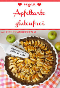 Apfeltarte vegan & glutenfrei - Apfelkuchen vegan & glutenfrei - Freude am Kochen