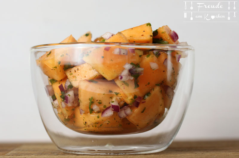 Zucker Melonen Salat - Freude am Kochen vegan